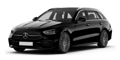 Finest Transportation 2019 black Mercedes-Benz luxury sedan for executive and private travel in Charlotte, NC